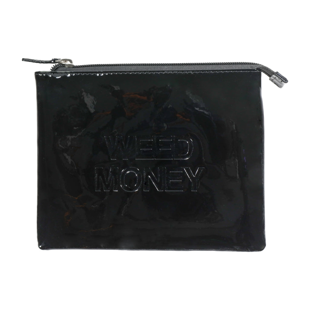 "WEED MONEY" black pouch
