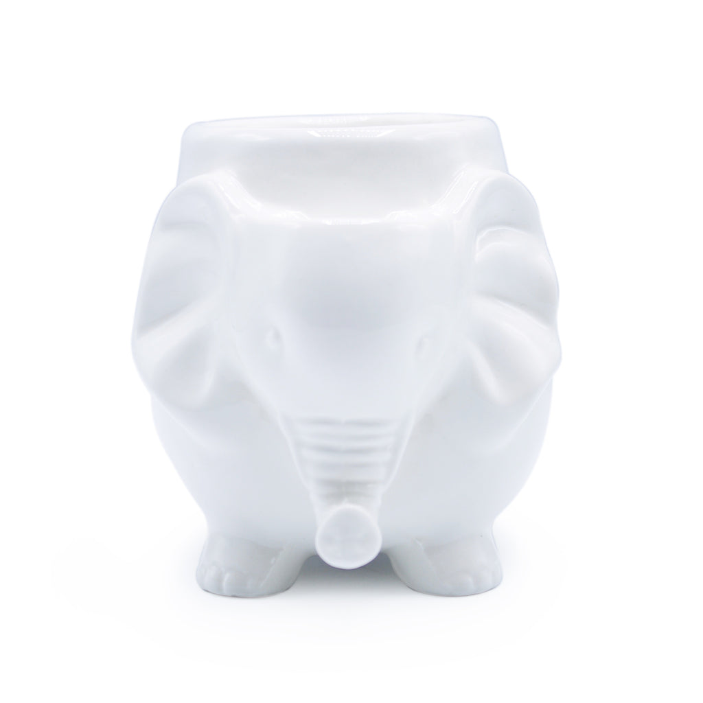 Front of White Elephant Mug