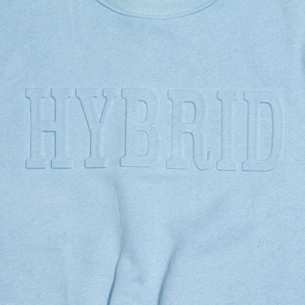 "HYBRID" blue sweatshirt