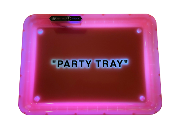 Party Tray lights up