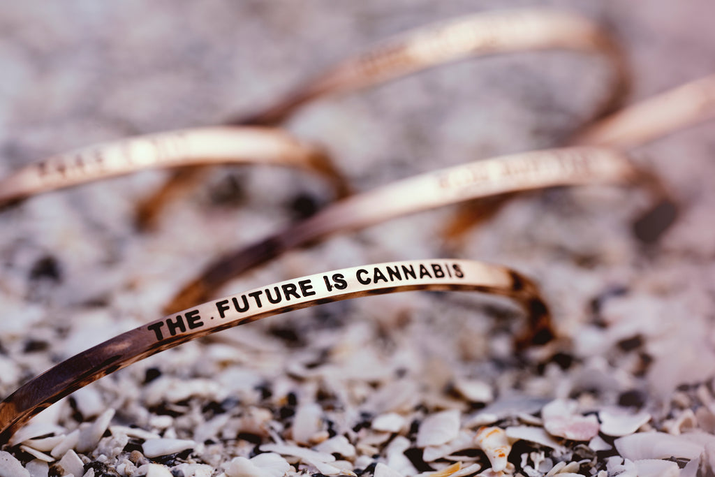 The Future Bracelet at the beach