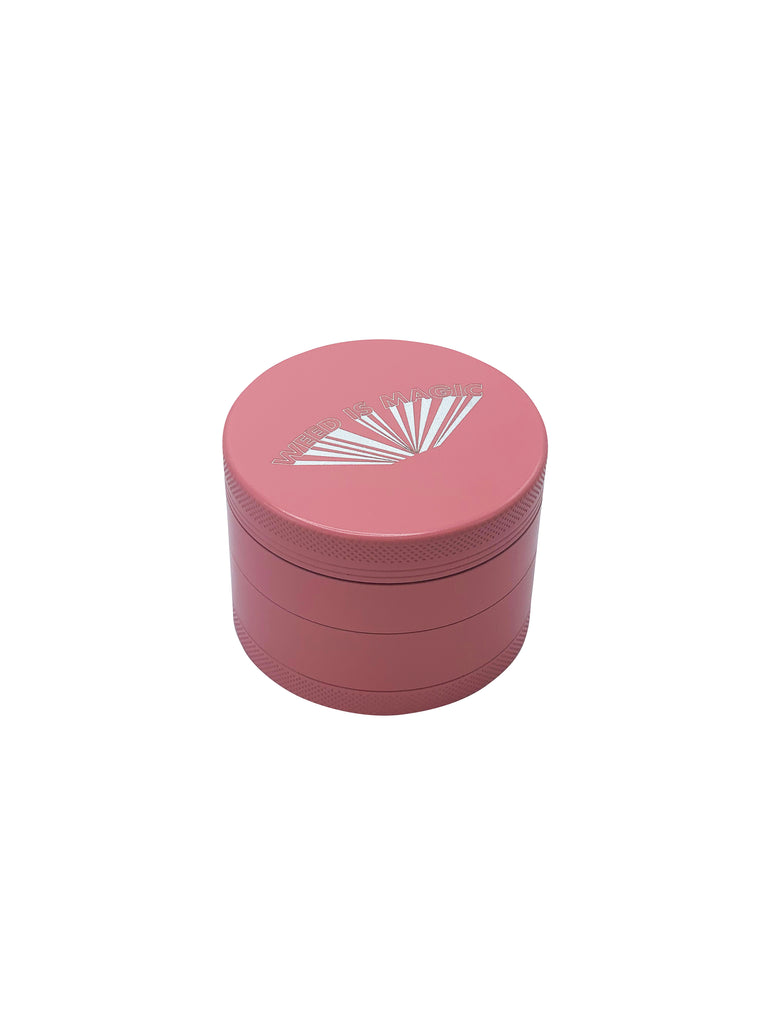 "WEED IS MAGIC" Pink Grinder