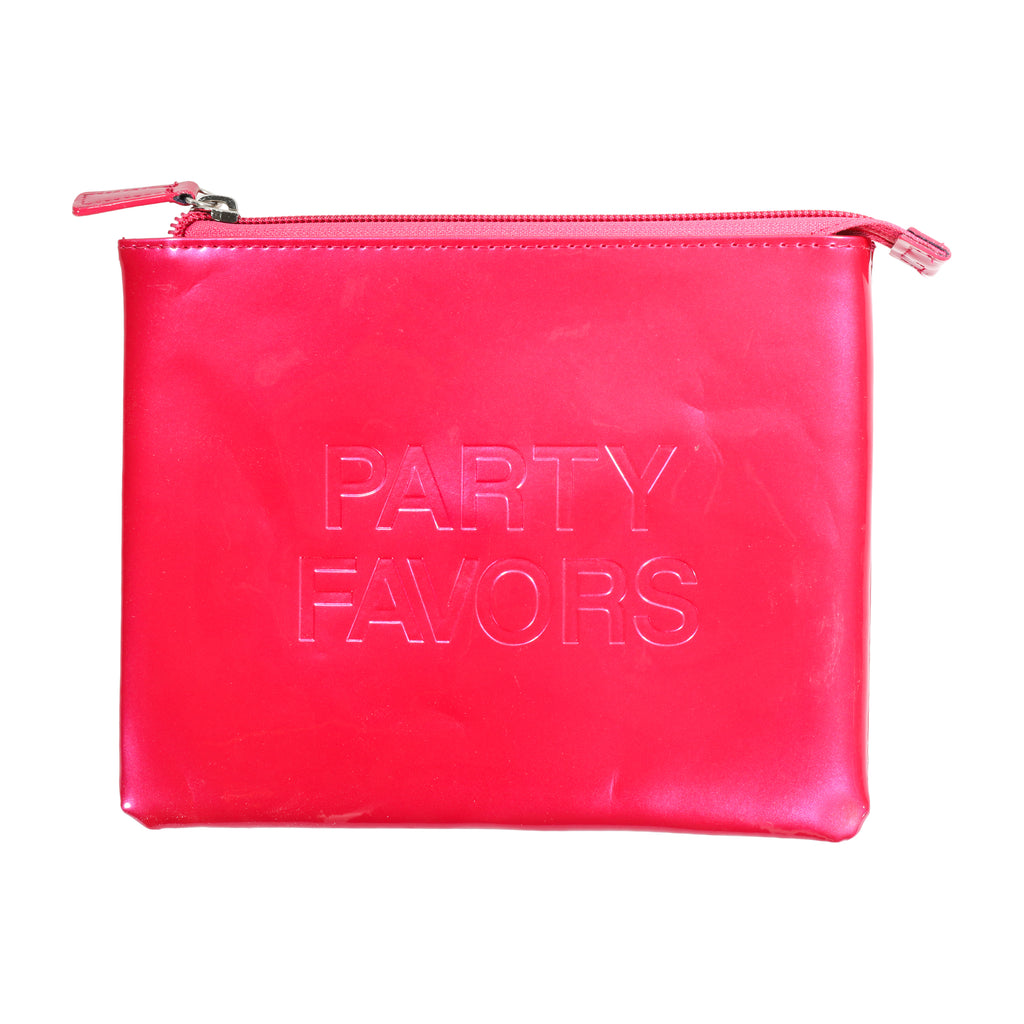 Pink "PARTY FAVORS" Pouch