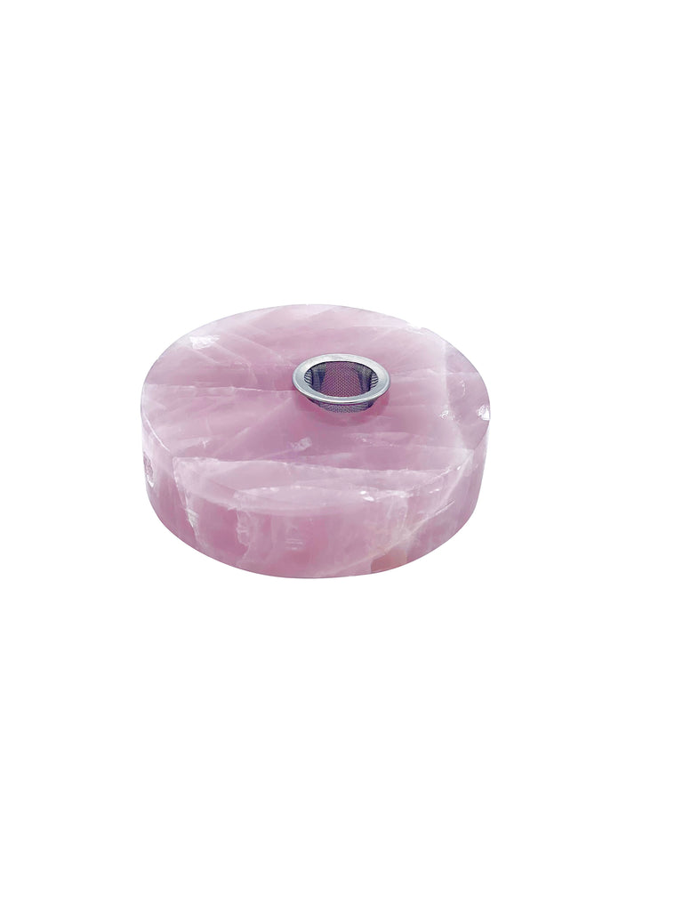 Mini Circle Rose Quartz Crystal