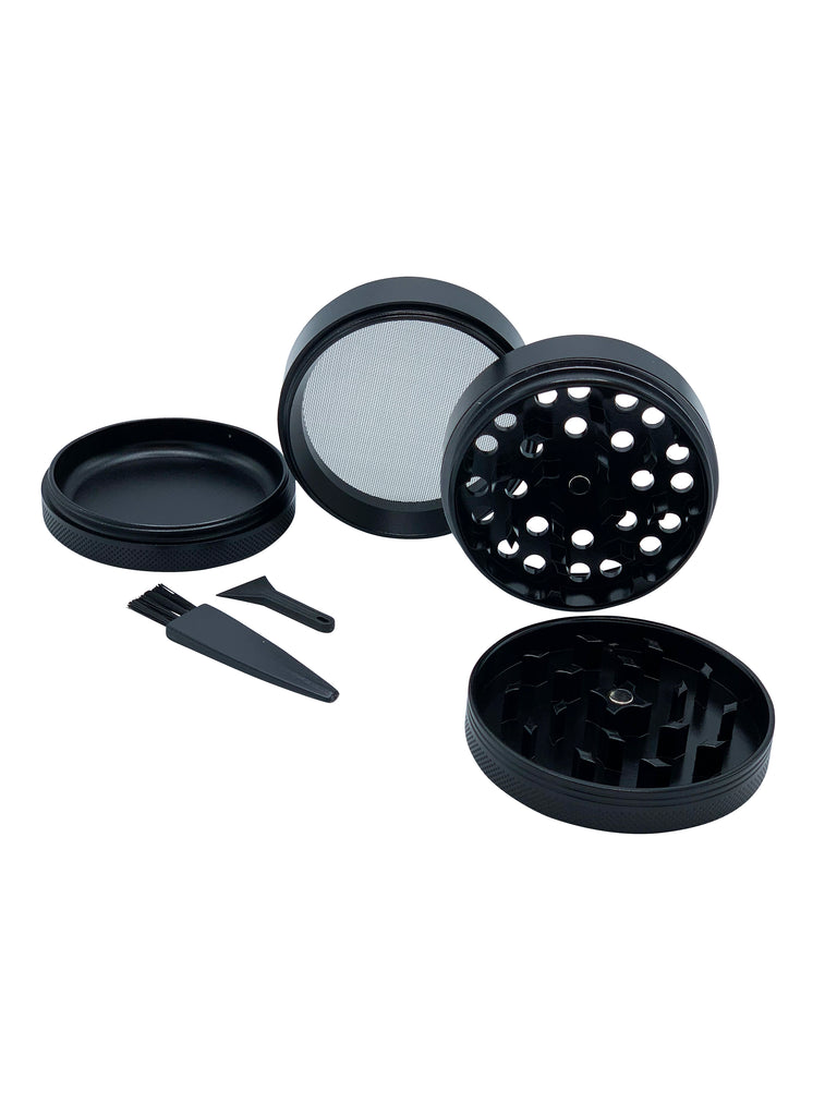 Black grinder pieces