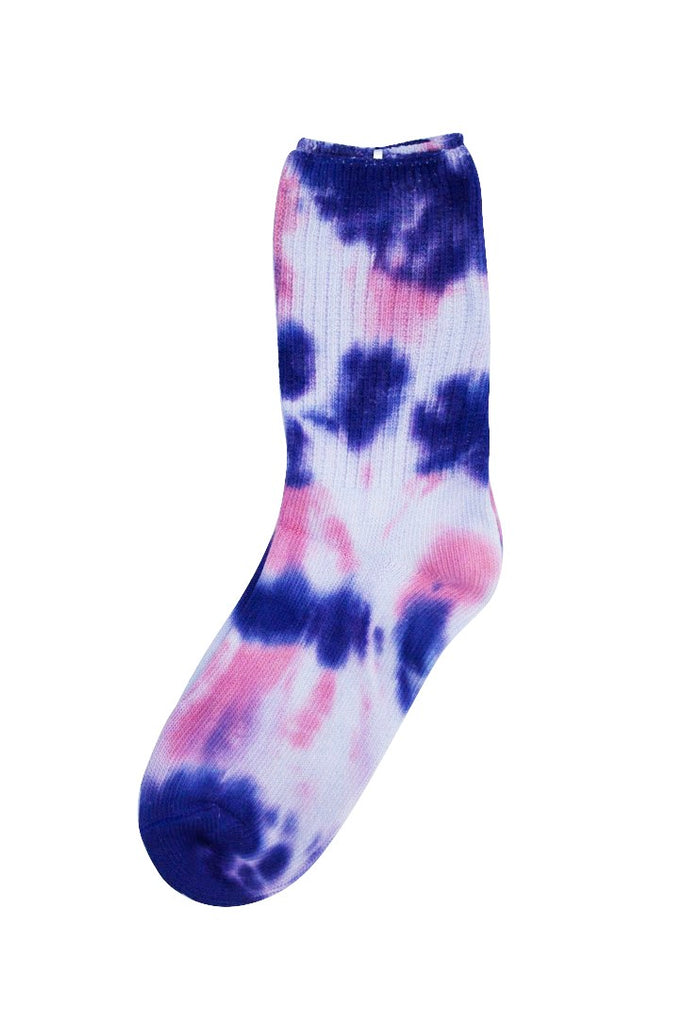 pink and purple socks