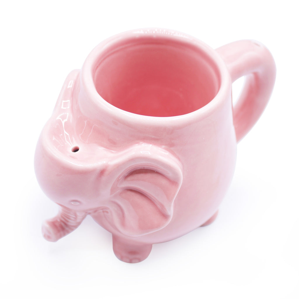 Pink Elephant Mug top