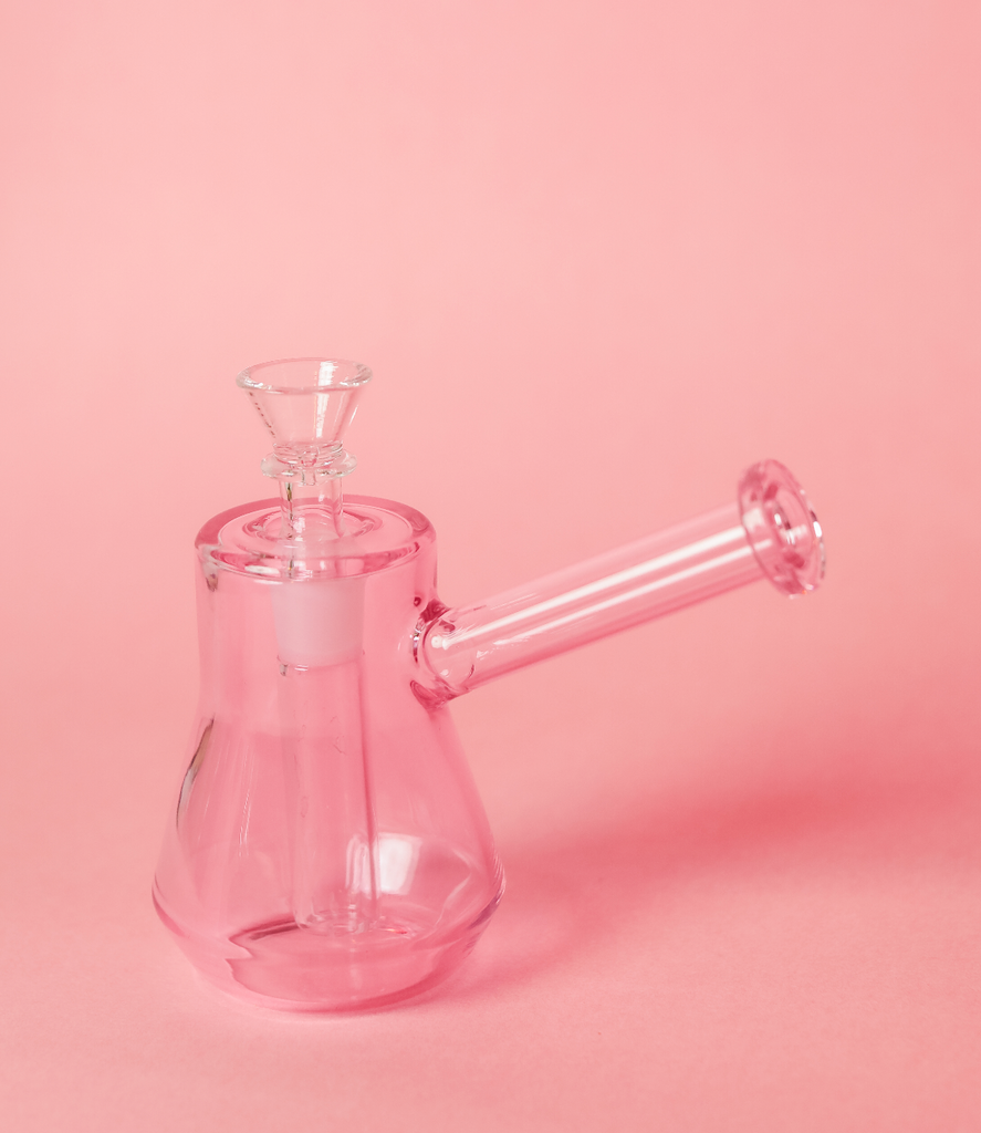 Pink Glass Bong