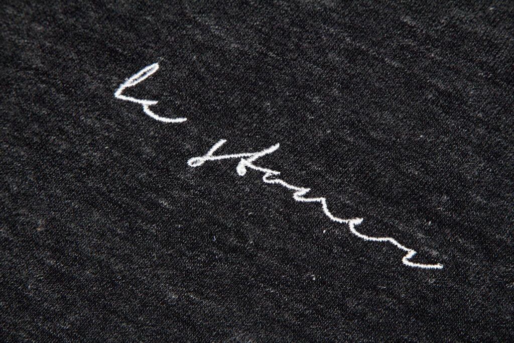 Le Stoner embroidered in cursive