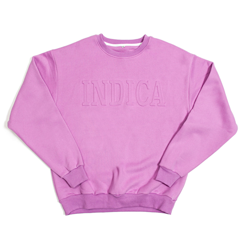 Purple "INDICA" Sweatshirt