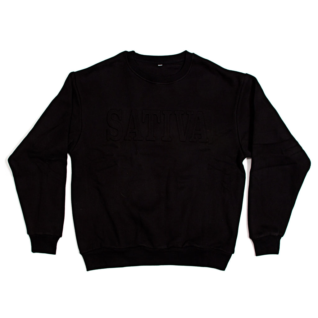 Black "STAVIA" Sweatshirt